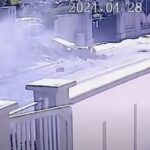 brindisi auto contro muro