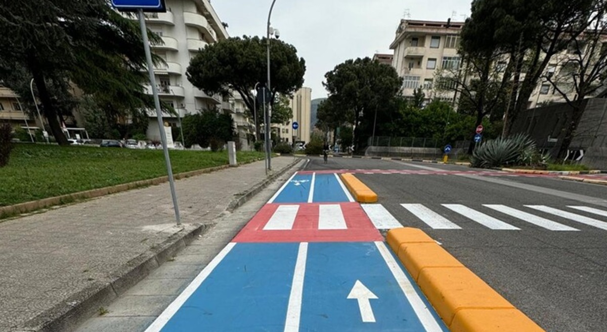 Pista ciclabile, foto archivio ANSA