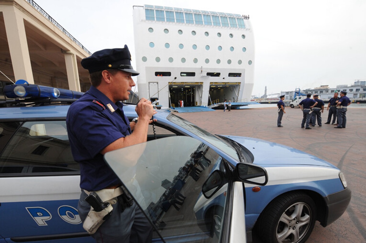 Polizia, foto archivio ANSA