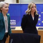 Ursula Von der Leyen e Giorgia Meloni