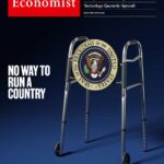 la copertina dell'economist contro Biden