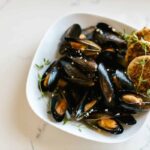 un piatto di cozze