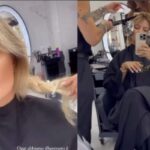 manila nazzaro dal parrucchiere