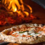 Una pizza margherita