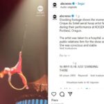 Acrobata del Cirque du Soleil