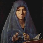 La interpretazione di Mina del Magnificat di Ferragosto è fatta con questa Madonna di Antonello da Messima.
