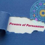 scritta potere della persuasione e oroscopo