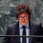 La portaerei americana davanti al Venezuela, narcos imperanti e tanti poveri: le ultime sul Sud America , nella foto Milei