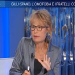 Romano Prodi spiazza Gruber e Schlein, i riformisti del Pd aspettano le elezioni: le ultime della politica , nella foto Lilli Gruber