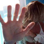 Una foto contro la violenza sulle donne