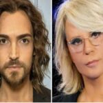 primo piano valerio scanu e maria de filippi