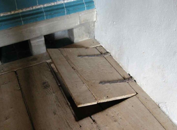 botola nel pavimento