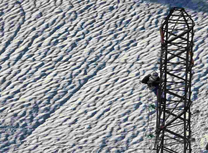 Samuele Costi, giovane operaio di E- Distribuzione