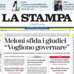 La Stampa, prima pagina di oggi