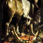 Dio esiste: un libro spiega, come Paolo: “Dio è di tutte le religioni” e lo scopritore del big bang ne conviene nel dipinto di Caravaggio la conversione di san Paolo ad opera di Gesù