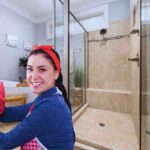 pulizia perfetta della doccia