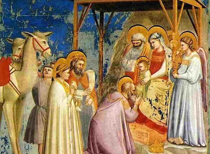 Gesù e i re magi, epifania