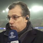 Giuntoli prima di una partita Champions a Sky