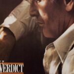 La locandina del film Il verdetto di Sidney Lumet, con l'attore Paul Newman in evidenza