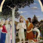 Il battesimo di Gesù nel dipinto di Piero della Francesca