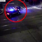 Un frame del video dell'inseguimento di Ramy