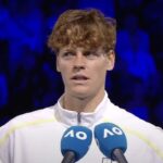 Sinner dopo la finale a Melbourne