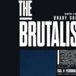 La locandina del film The Brutalist