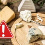 Allarme alimentare formaggi