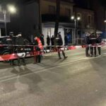 Una scena dell'aggressione subita da un carabiniere a capodanno