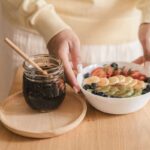 una colazione con yogurt