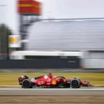 La Ferrari sulla pista catalana