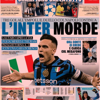 La Gazzetta dello Sport: "Napoli, risposta esatta&quot