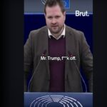 Il video dell'eurodeputato danese che insulta Trump
