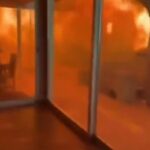 incendio intorno casa