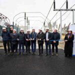 L'inaugurazione della nuova cabina Enel