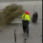 pescatore colpito da fulmine