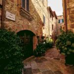 un vicolo di Pienza, Siena