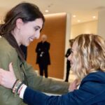 Giorgia Meloni e Cecilia Sala