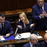 Tajani, Meloni e Salvini