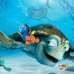 La locandina del film d'animazione Alla ricerca di Nemo