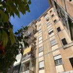 La palazzina dove è avvenuta la tragedia