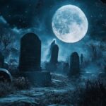 cimitero di notte