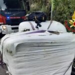 salerno incidente camion ecoballe