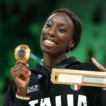 Italia-Germania 3-0, le azzurre del volley ai quarti di finale dei Mondiali in Thailandia, nella foto Paola egonu