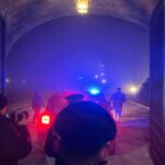 Le prime immagini dopo la caduta dell'elicottero in provincia di Parma