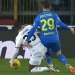 fallo tomori in empoli-milan