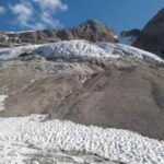 ghiacciaio sulle alpi