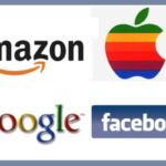 I loghi di alcuni giganti del web