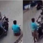 La donna investita in Indonesia