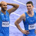 Marcell Jacobs e Filippo Tortu